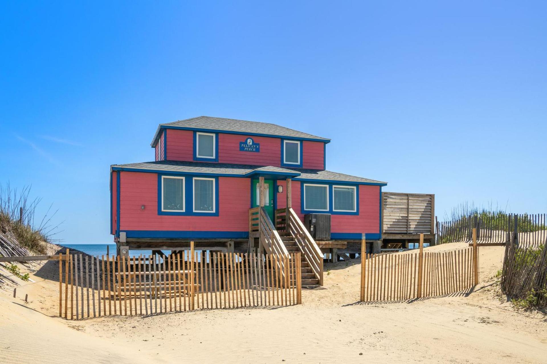 4102 Pelicans Perch: The Iconic Obx Oceanfront Kitty Hawk Dış mekan fotoğraf