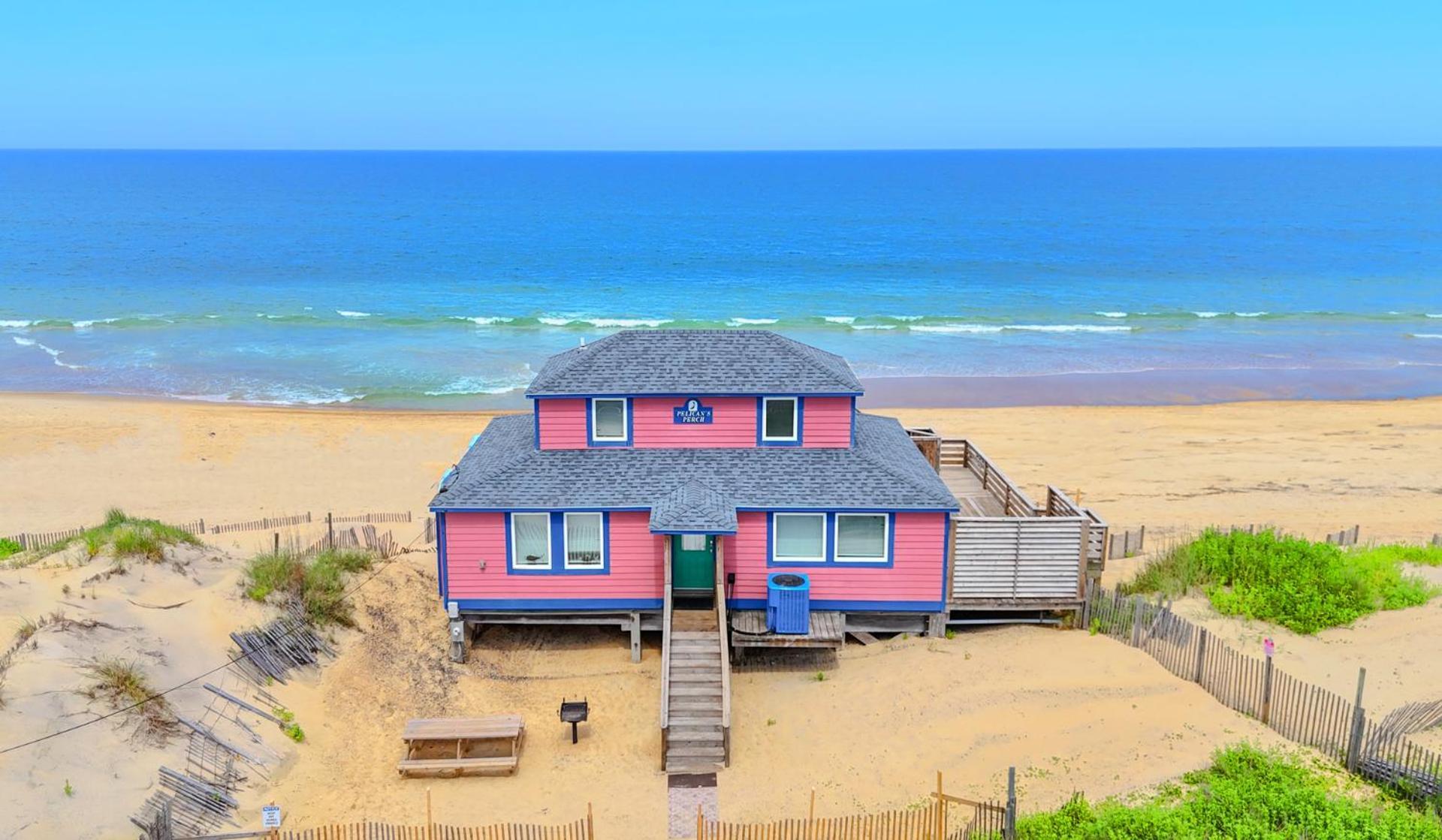 4102 Pelicans Perch: The Iconic Obx Oceanfront Kitty Hawk Dış mekan fotoğraf