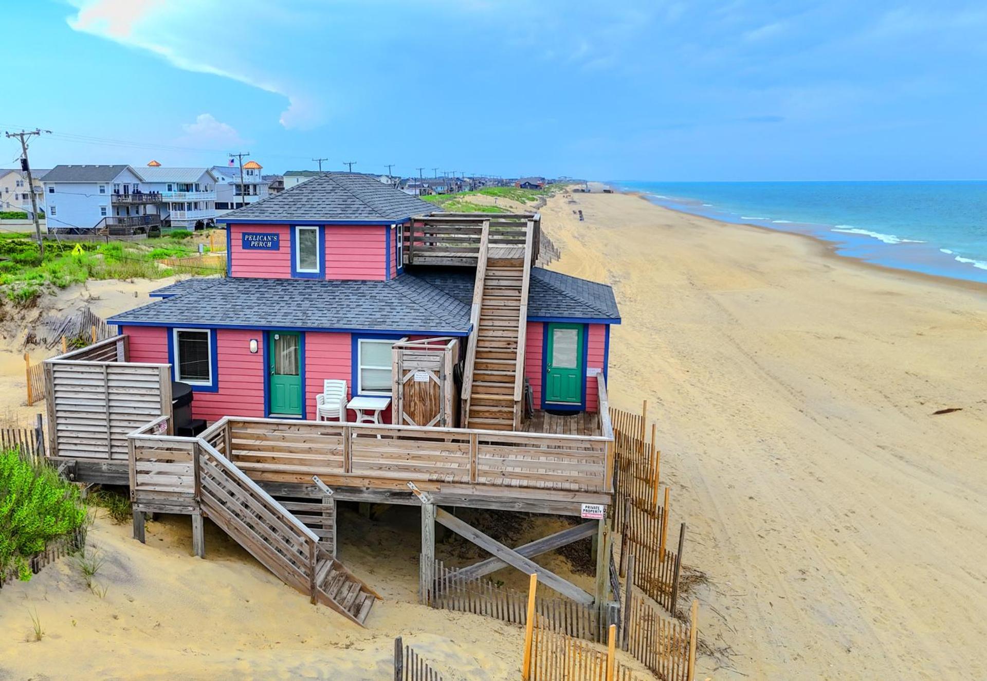 4102 Pelicans Perch: The Iconic Obx Oceanfront Kitty Hawk Dış mekan fotoğraf